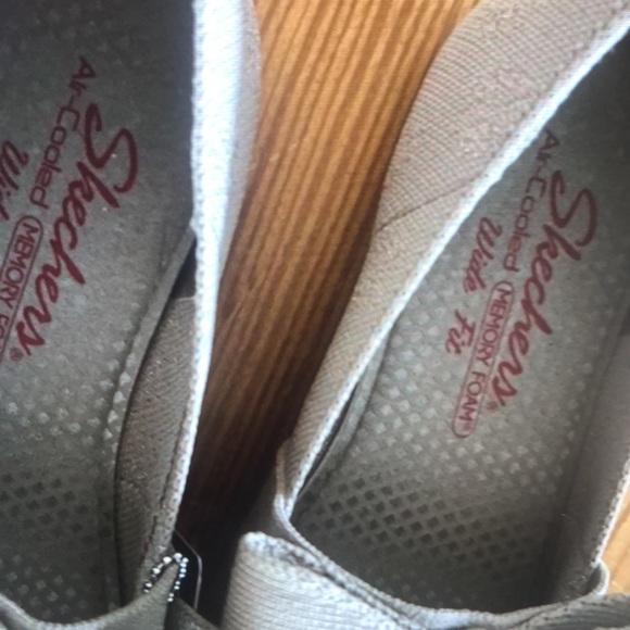 Skechers Cleo point washable knit sparkle flats - Picture 3 of 5